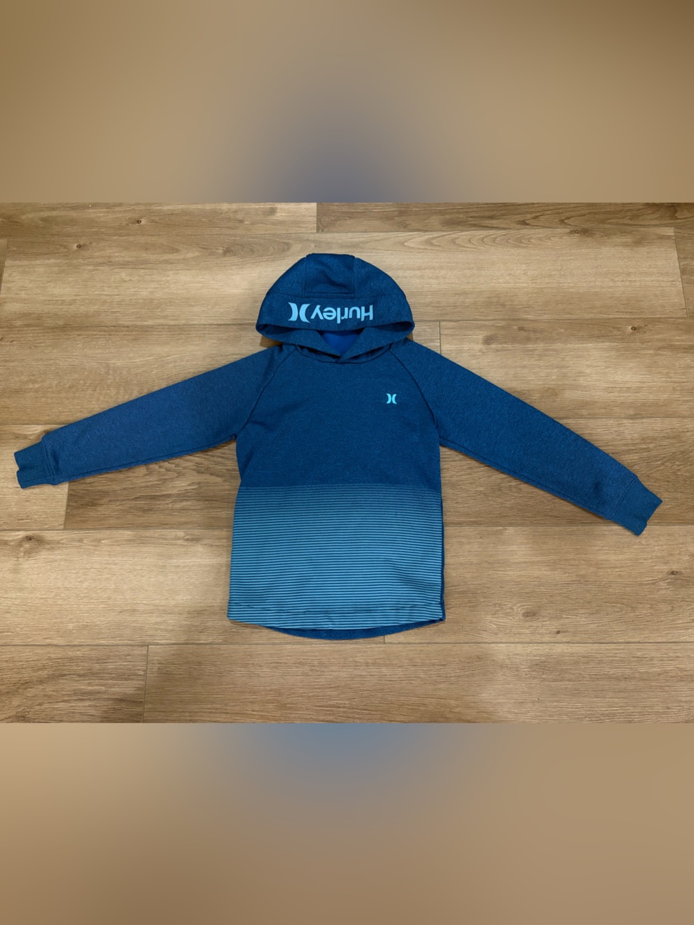 Hurley boys Blue Hooded Sweatshirt